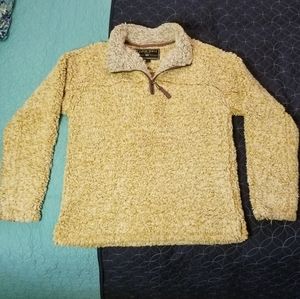 The Original Frosty Tipped Pile 1/2 Zip Pullover i